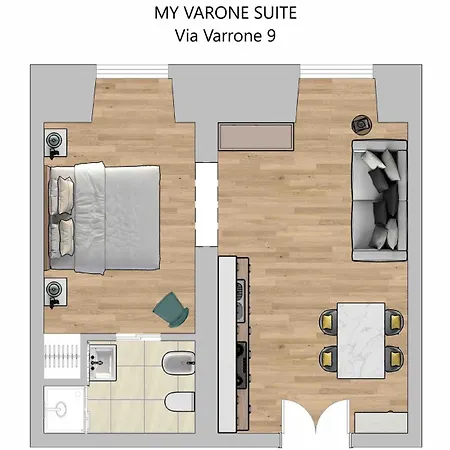 My Varrone Apartment Rom
